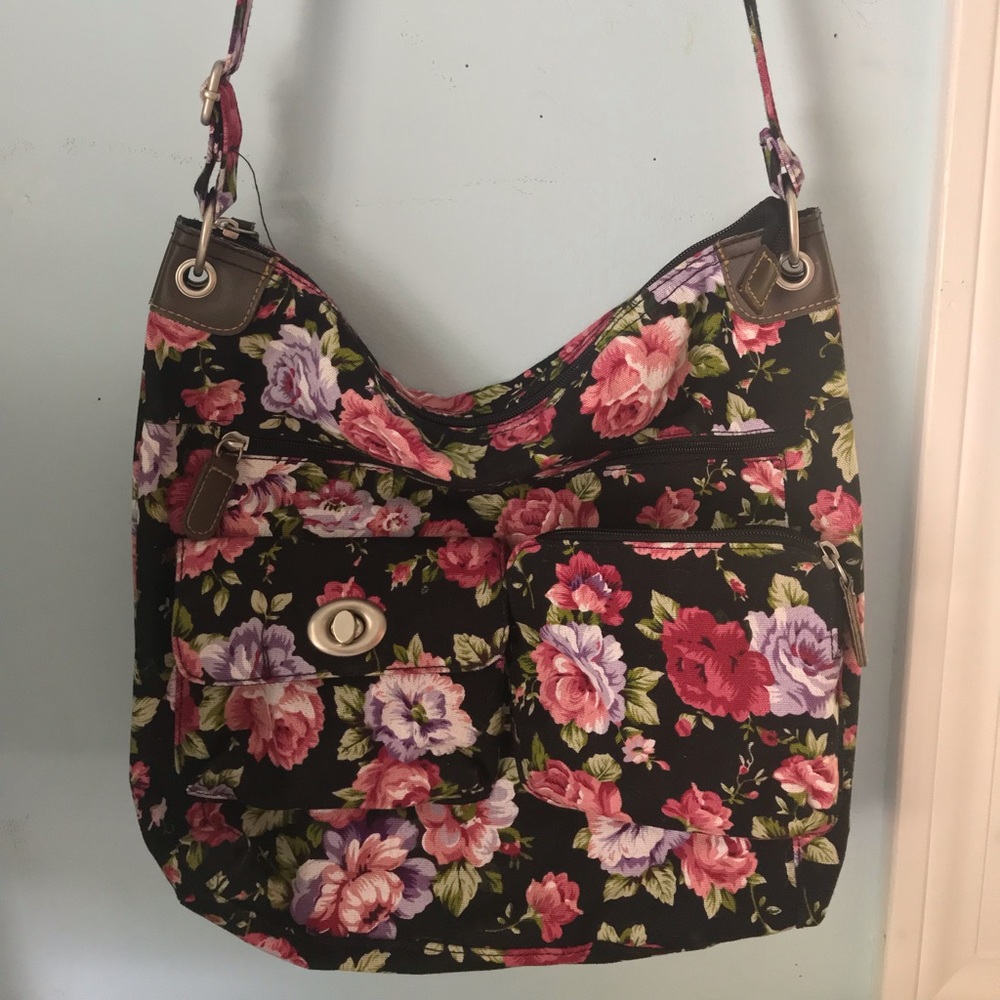 Floral Print Crossbody